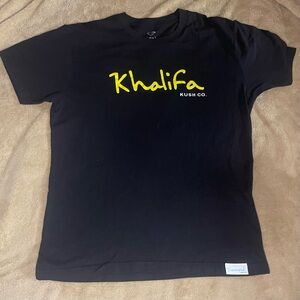 Khalifa Kush / Diamond supply co. Black Tee